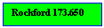 Text Box: Rockford 173.650

